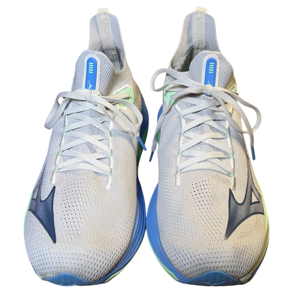 Mizuno Neo Vista Mens Running Shoes Grey Blue J1GC243451 Size 9.5